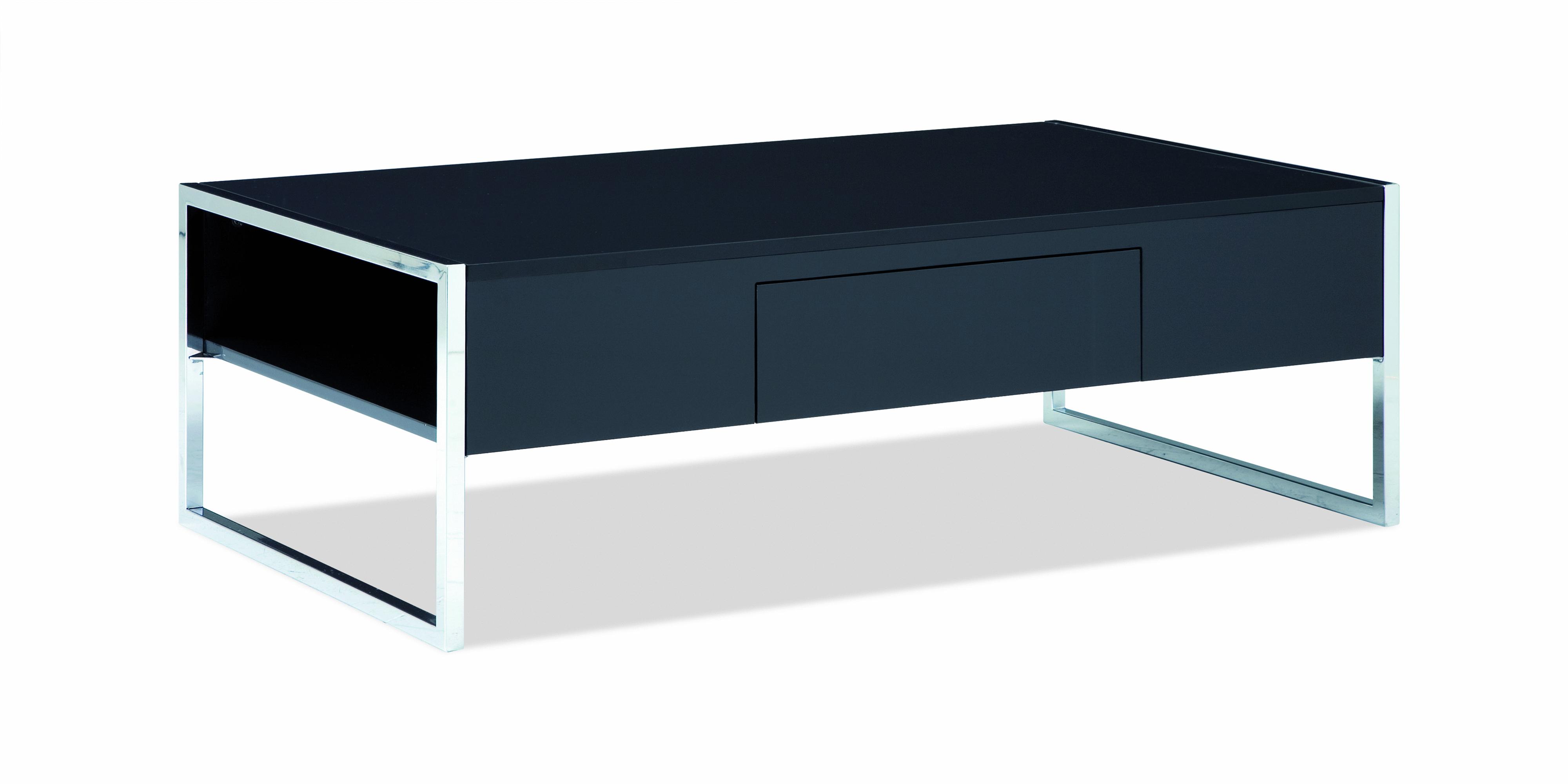 Eq3 Mosco 4090 031 4 Black Storage Cocktail Table Upper Room Home Furnishings Cocktail Or Coffee Table