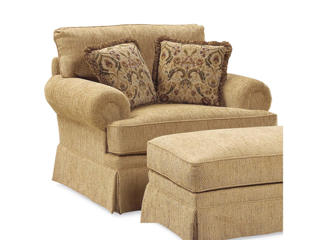 Fairfield 3736Skirted Chair and a Half