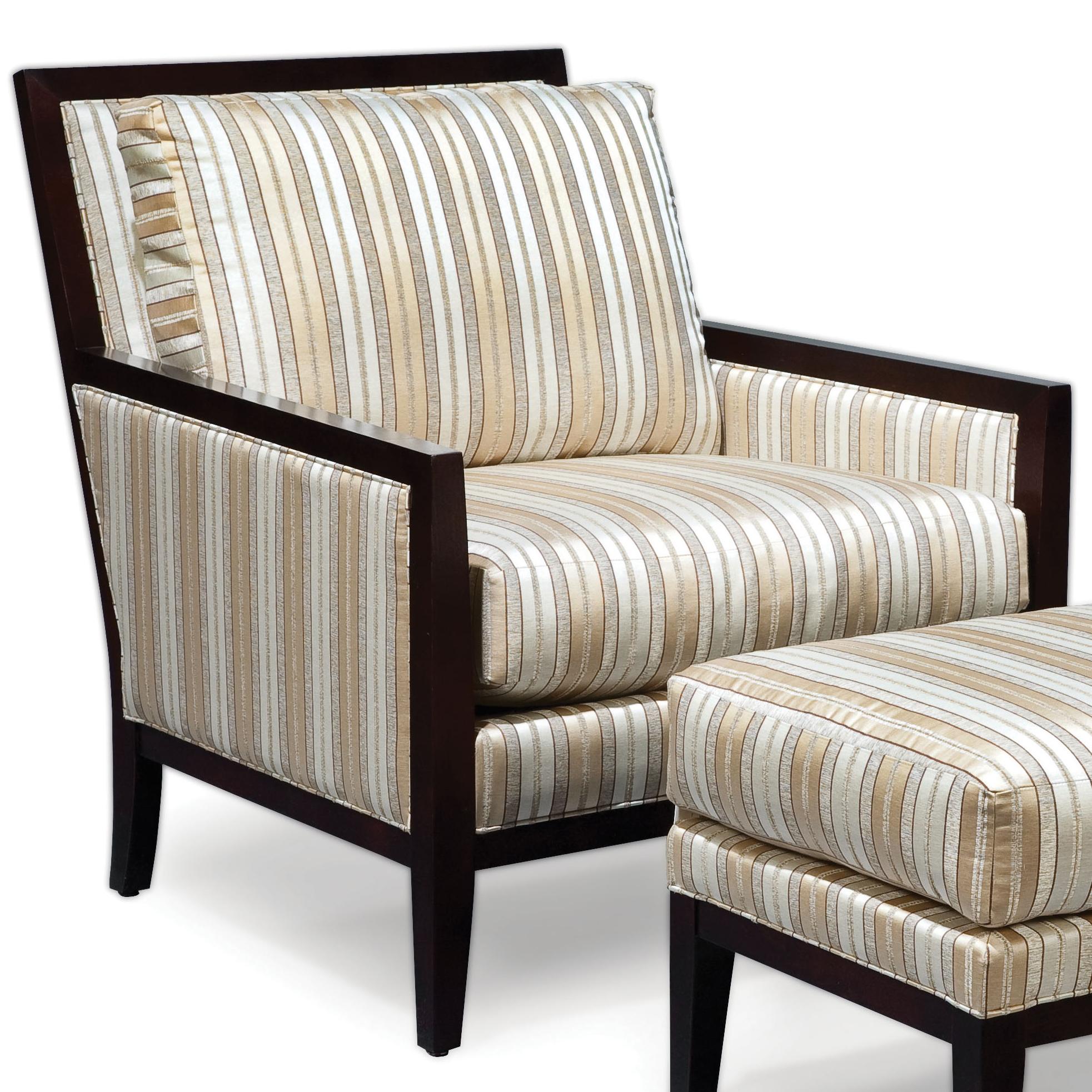 Grove Park Chairs Upholstered Exposed Wood Lounge Chair Sprintz