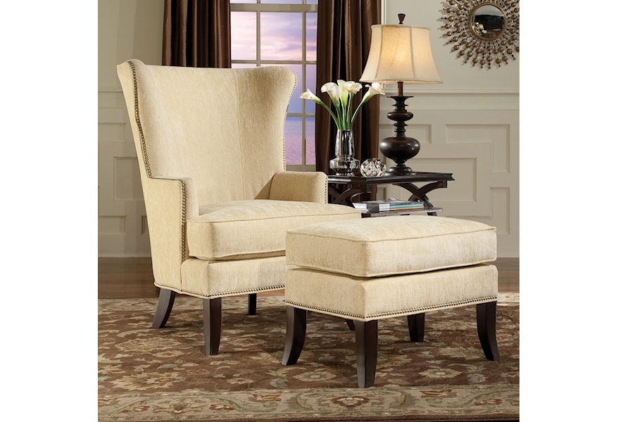 Fairfield Chairs Contemporary Wing Chair 