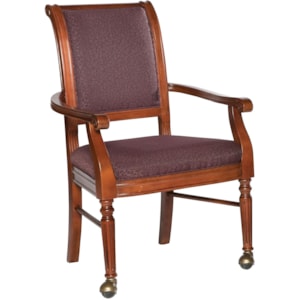 Wooden Chair Legs With Casters  : Emma + Oliver White Plastic Chair With Wooden Legs.