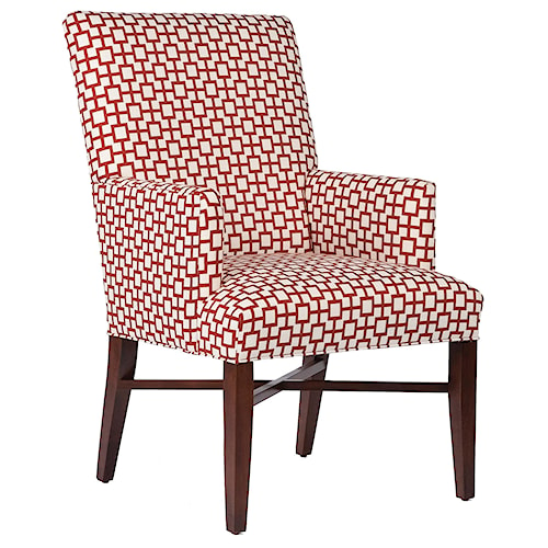 Fairfield Chairs Contemporary Accent Chair with Decorative
