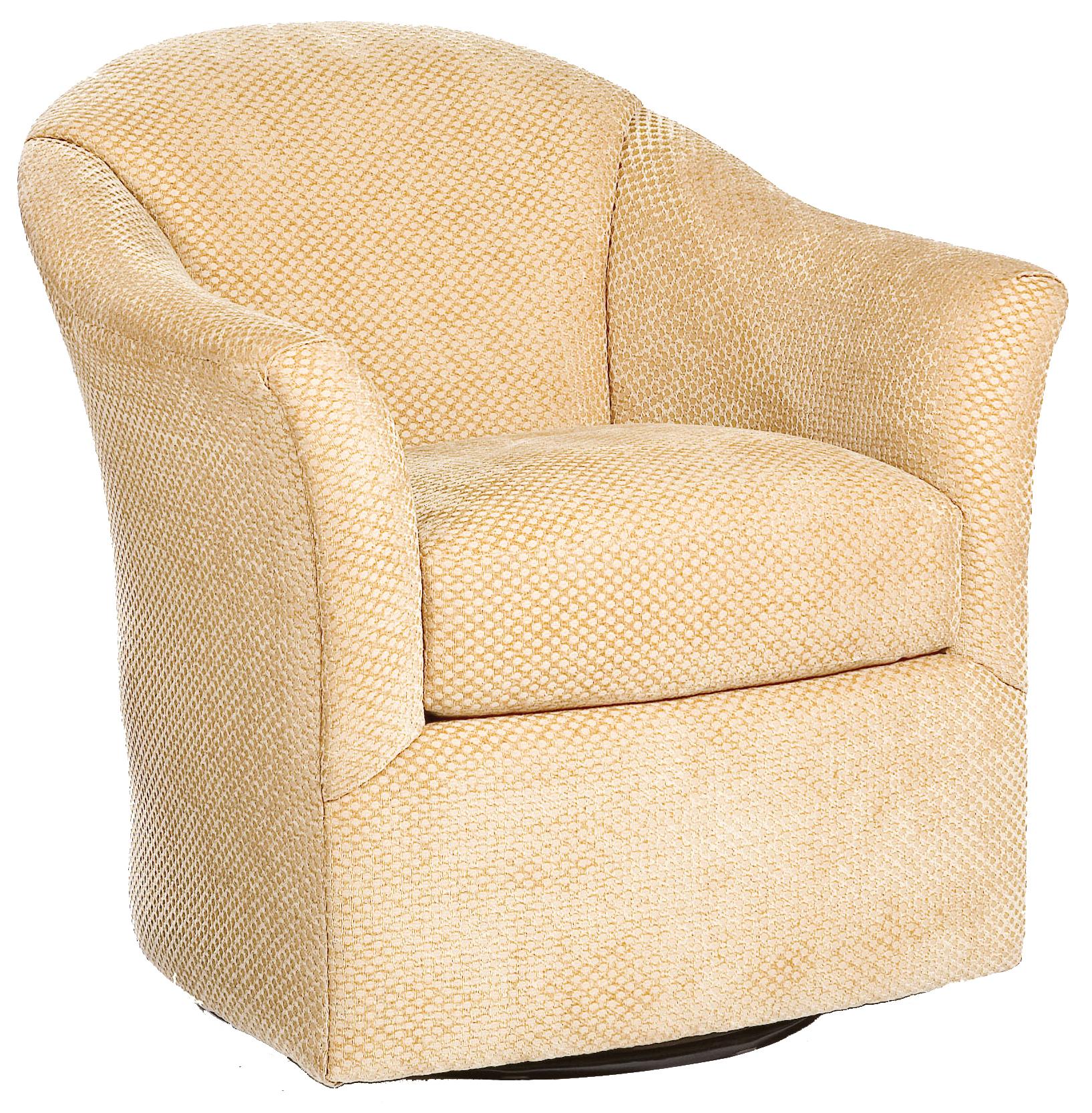 Fairfield Chairs 6101 31 Swivel Lounge Chair Miller Home Upholstered Chairs
