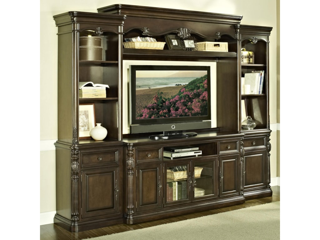 Fairmont Designs Chateau Marmont Entertainment Wall Unit | Royal ... Fairmont Designs Chateau Marmont Entertainment Wall Unit | Royal ...