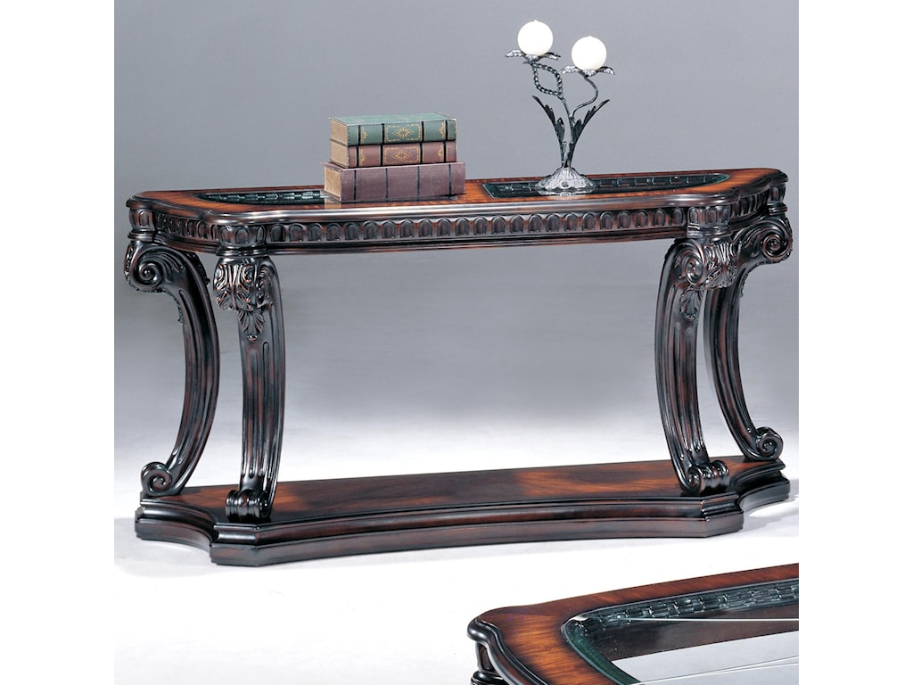 Fairmont Designs Grand Estates Console Table W Glass Inserts
