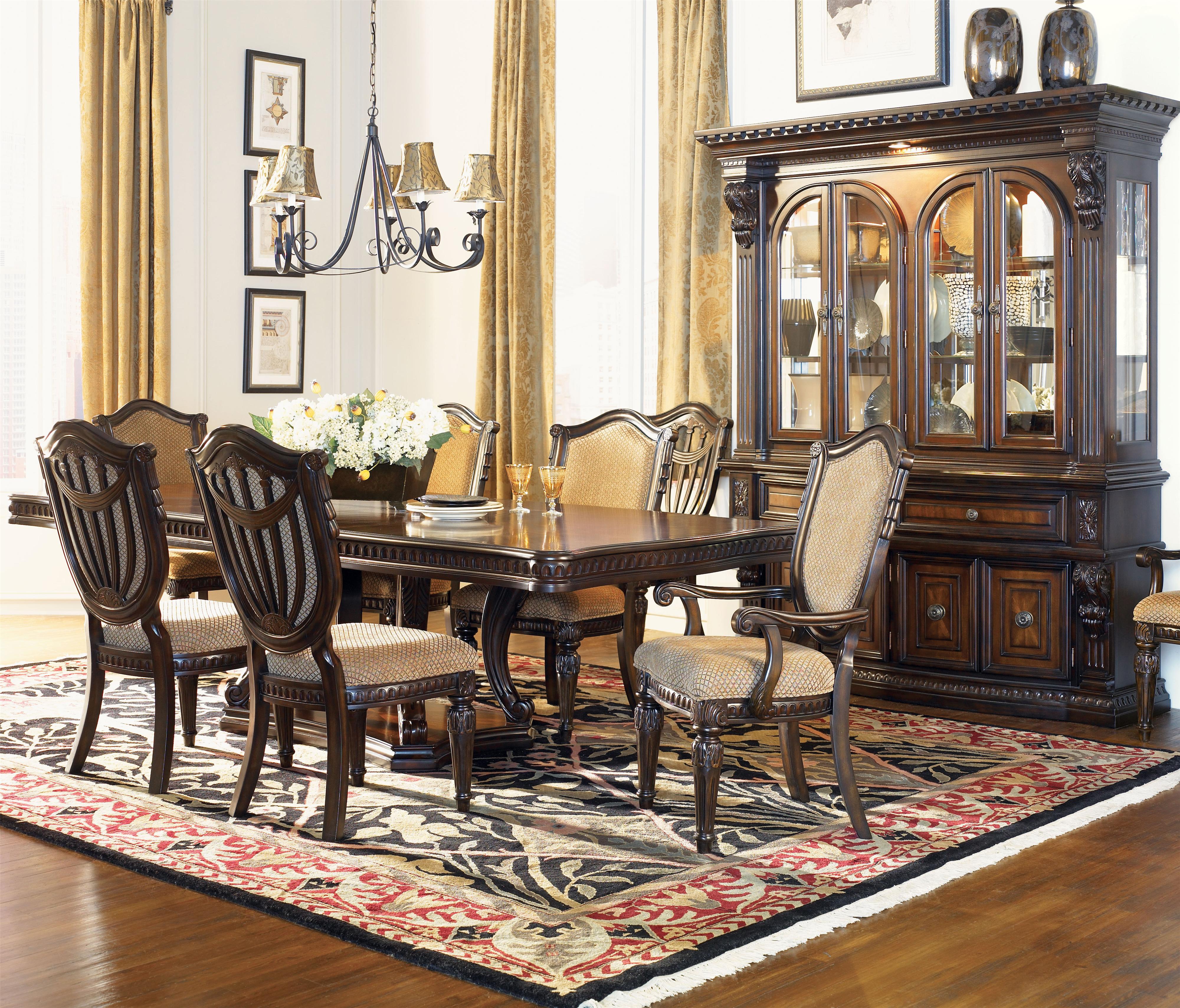 Fairmont Designs Grand Estates 7 Pc Dining Group Royal Furniture Dining 7 Or More Piece Sets