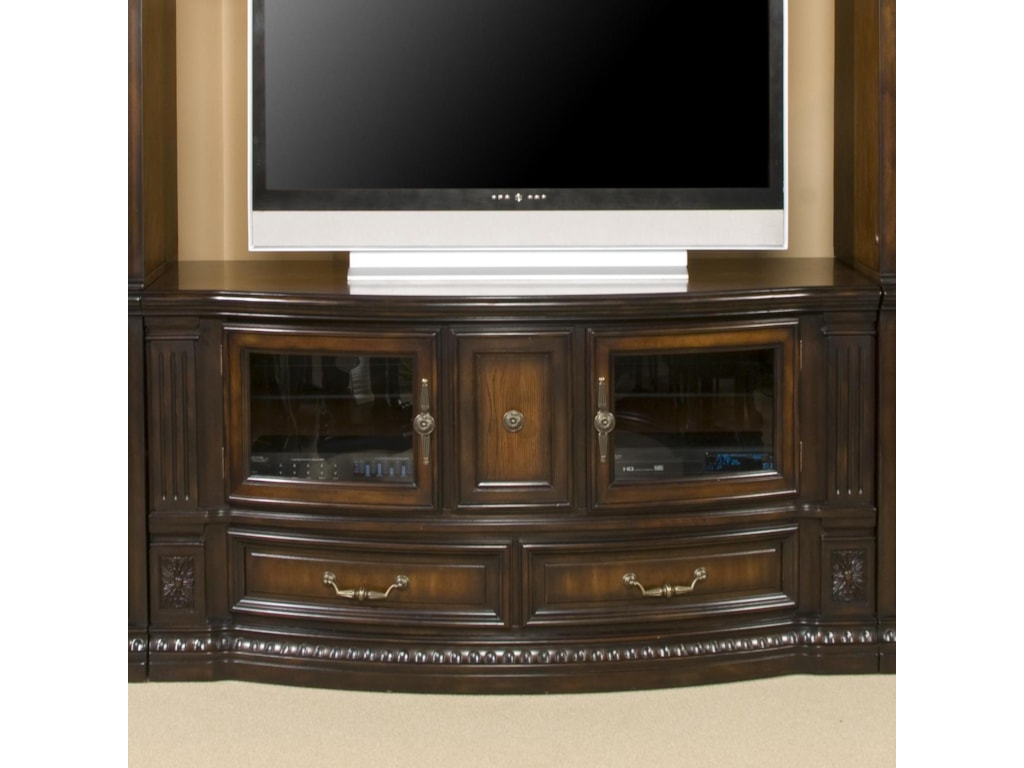 Fairmont Designs Grand Estates Entertainment Tv Stand Console Royal Furniture Tv Stands