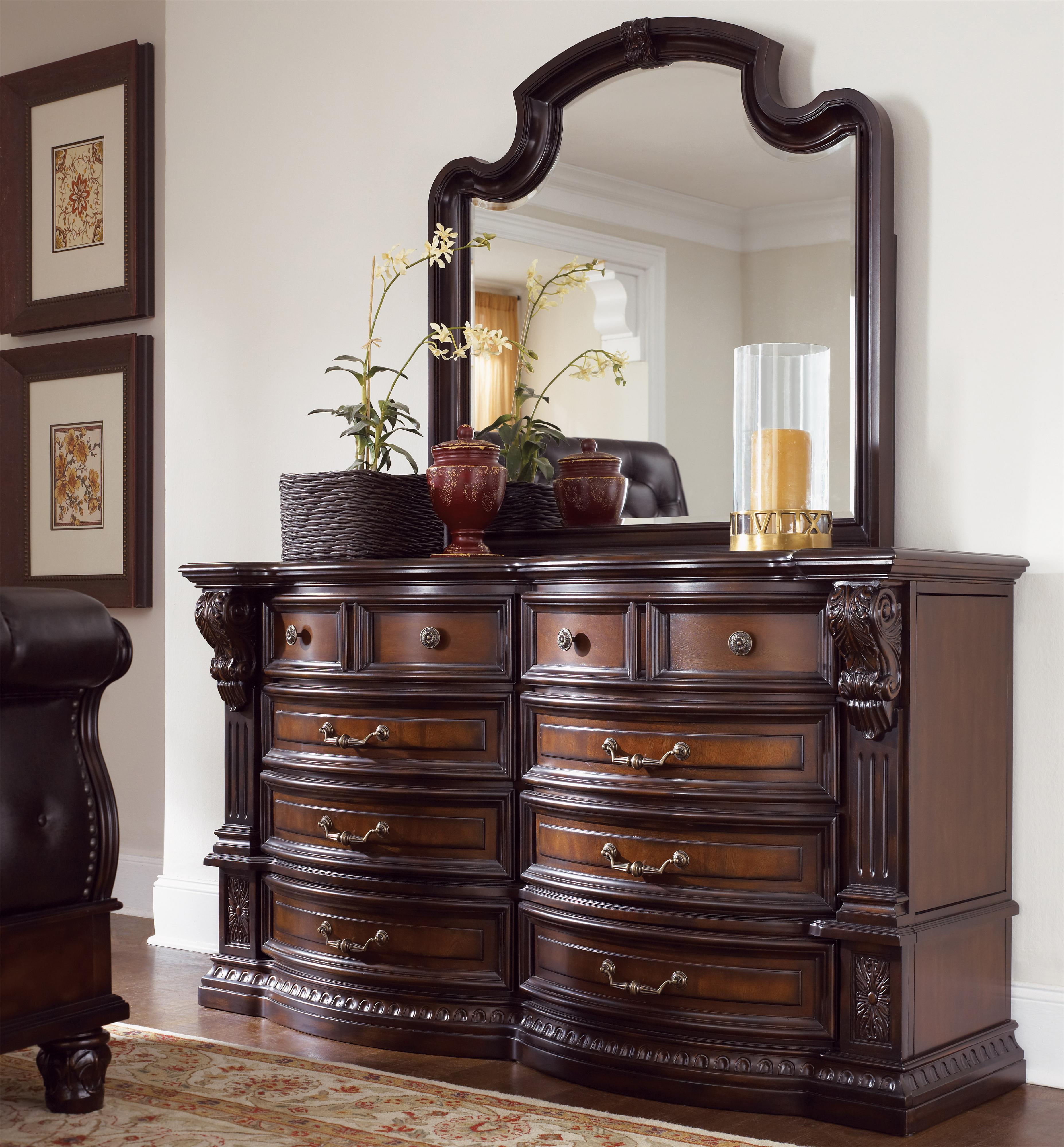 Fairmont Designs Grand Estates Drawer Dresser W Mirror Royal