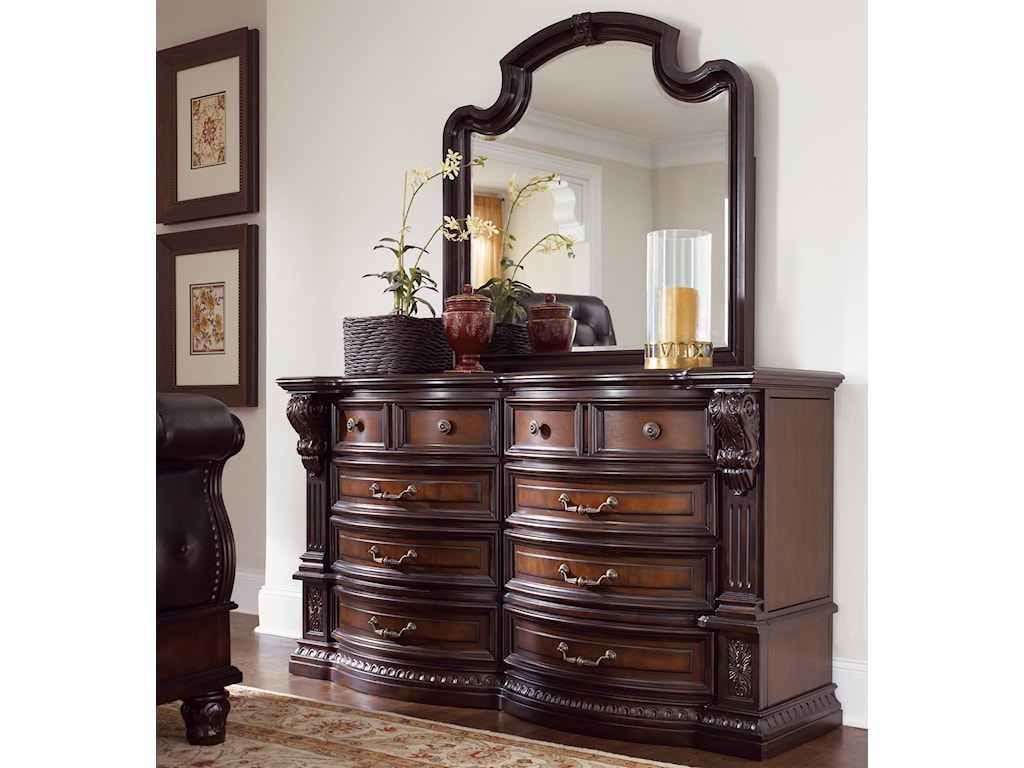 Fairmont Designs Grand Estates Drawer Dresser W Mirror Royal