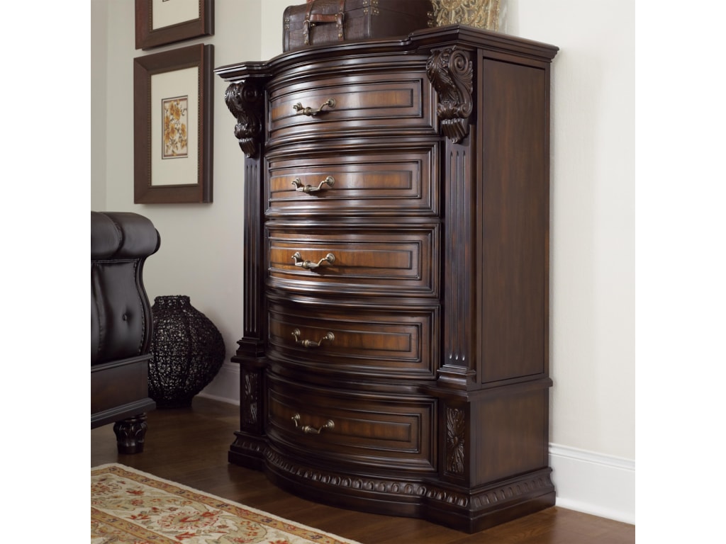 Fairmont Designs Grand Estates Chest W 5 Drawers Royal Furniture Drawer Chests