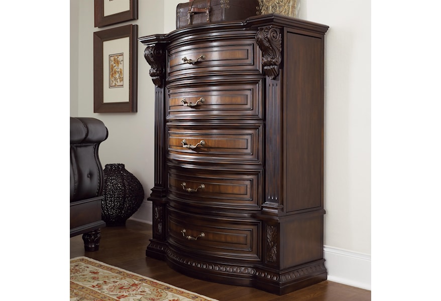Grand Estates Chest W 5 Drawers By Fairmont Designs At Dream Home Interiors