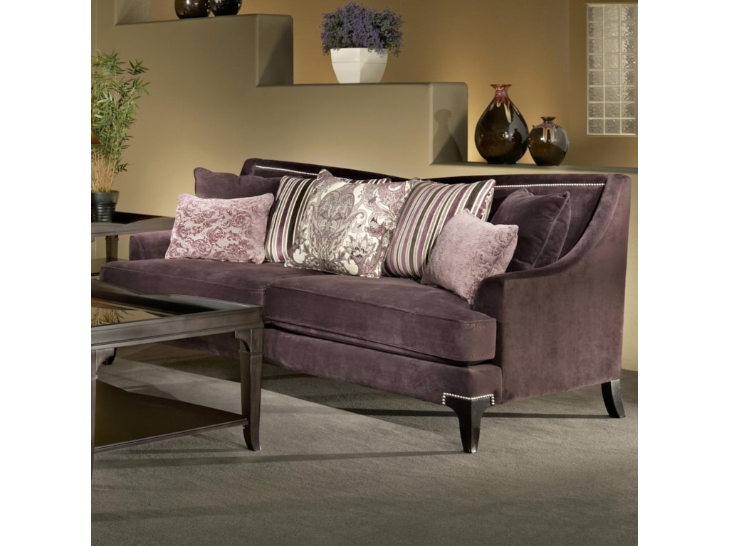 Fairmont Designs Monarch D3685 03 Stationary Sofa W Nailhead Fairmont Designs Monarchsofa