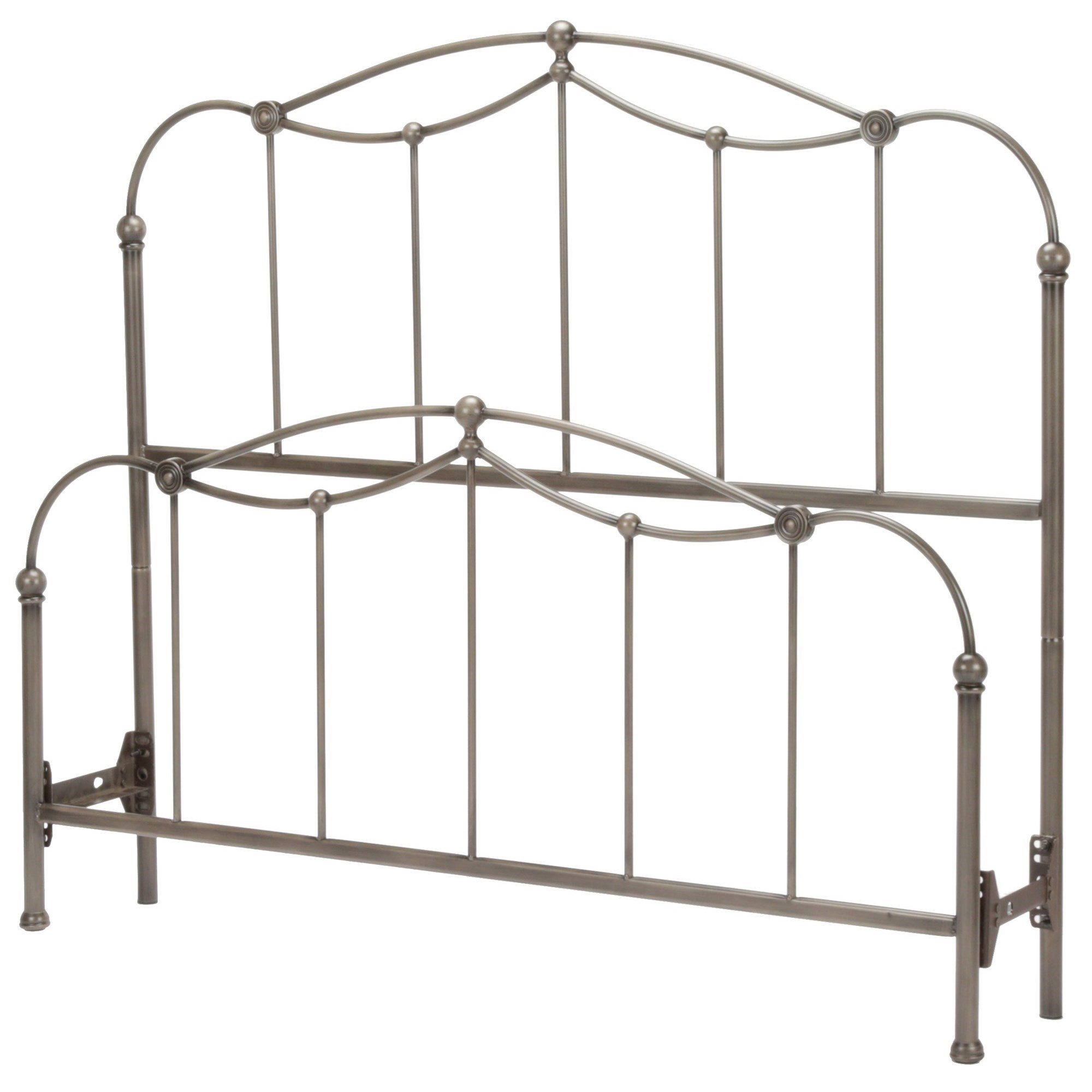 Fashion Bed Group Metal Beds Affinity Full Bed with Metal ...