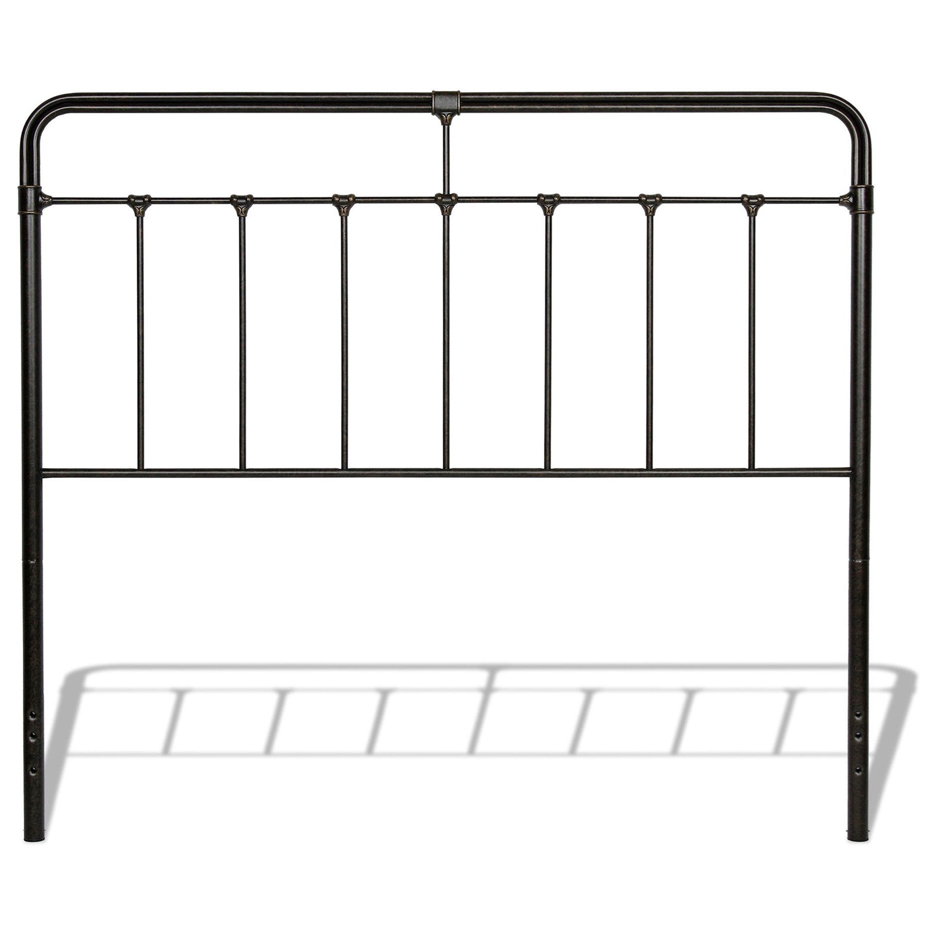 Fashion Bed Group Metal Beds Fairfield Queen Metal Headboard with