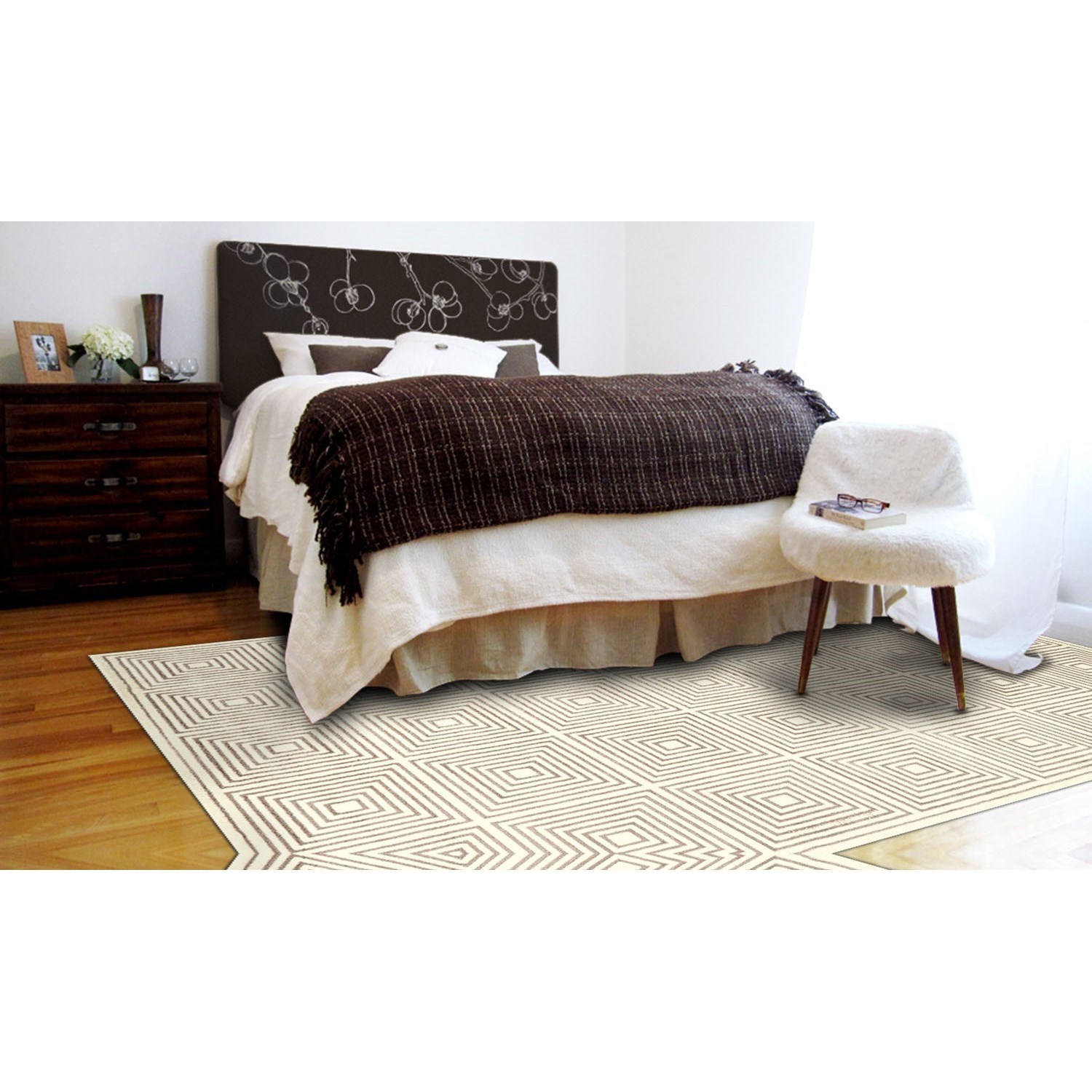 Feizy Rugs Azeri Iii Cream Gray 7 10 X 11 Area Rug Sprintz