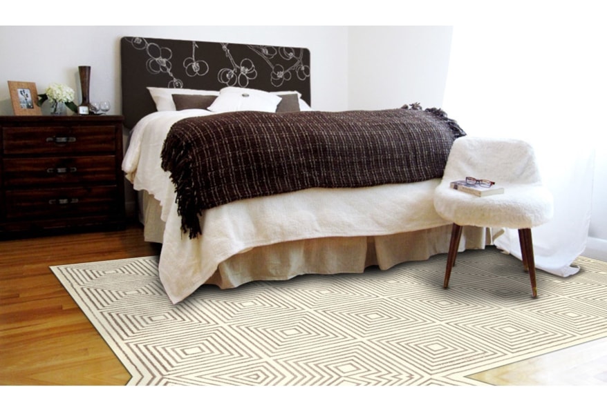 Feizy Rugs Azeri Iii Cream Gray 7 10 X 11 Area Rug Sprintz