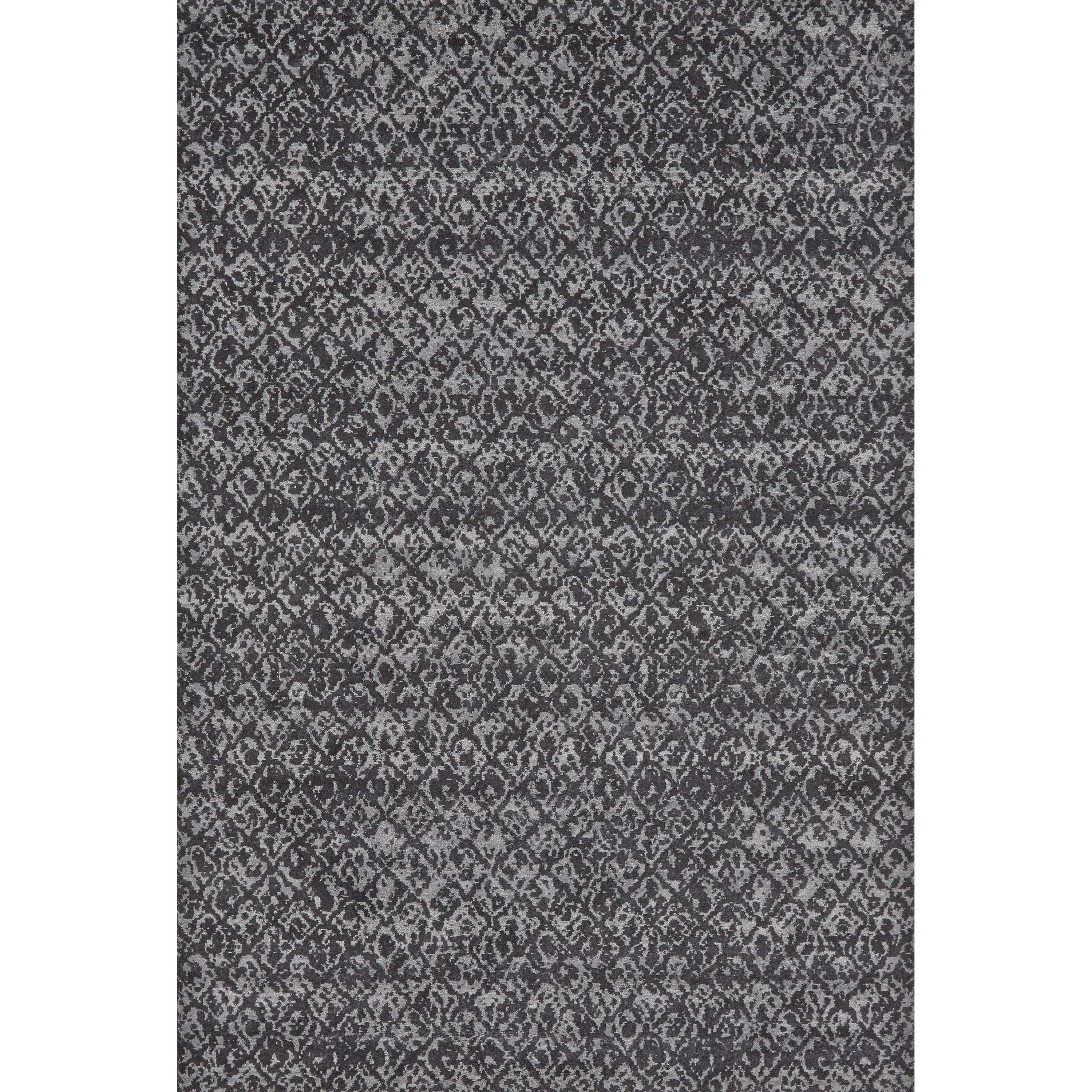 Feizy Rugs Azeri Black Dark Gray 7 10 X 11 Area Rug Sprintz Furniture Rugs