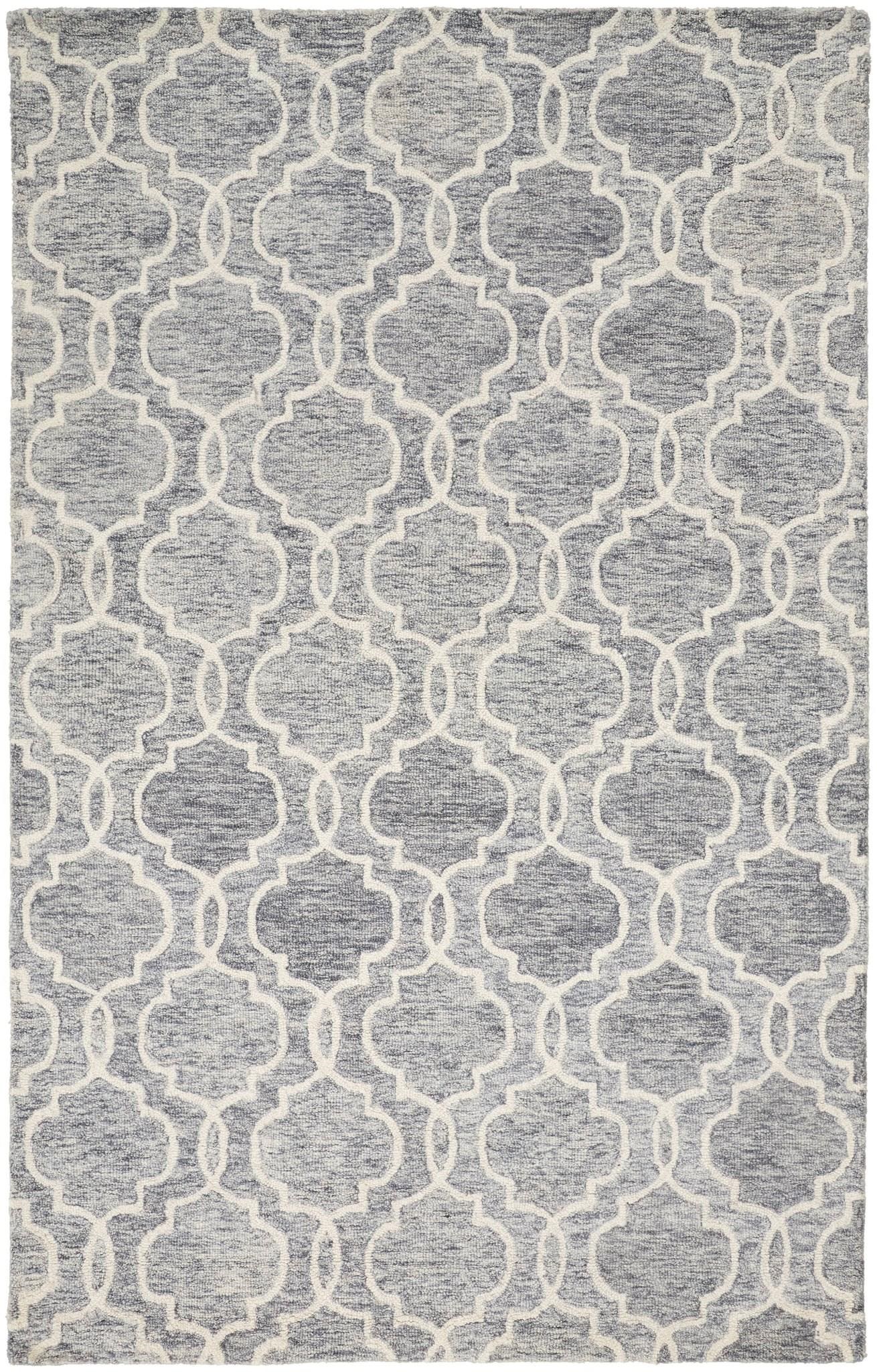 Feizy Rugs Belfort Gray Ivory