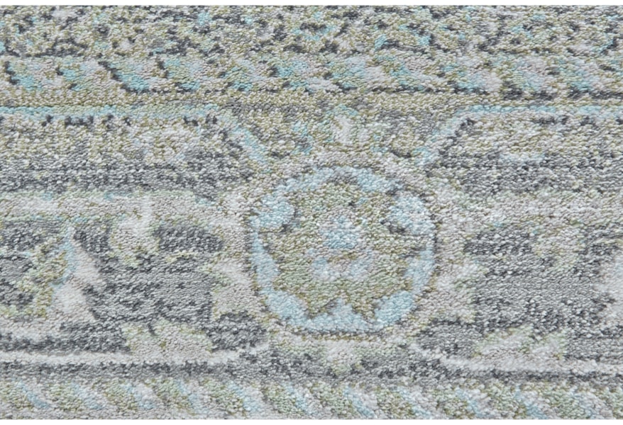 Feizy Rugs Katari Taupe Castle 8 X 8 Round Area Rug Sprintz Furniture Rugs