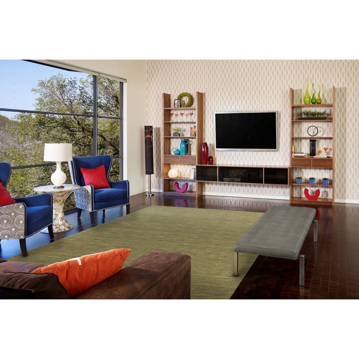 Feizy Rugs Luna Light Green 8 X 11 Area Rug Sprintz Furniture Rugs