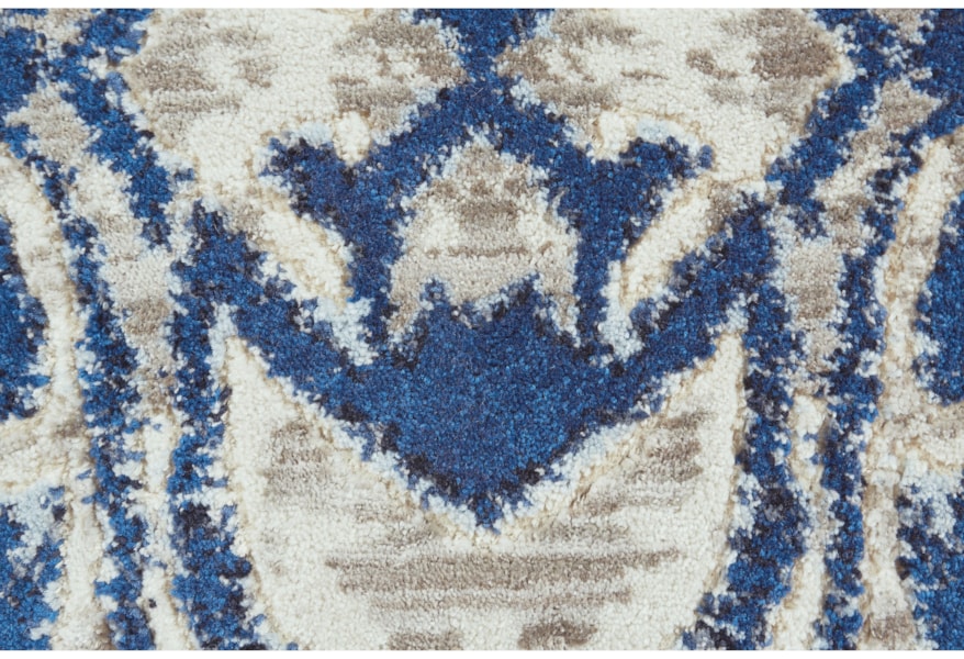 Feizy Rugs Milton Blue Haze 2 7 X 8 Runner Rug Sprintz Furniture Rugs