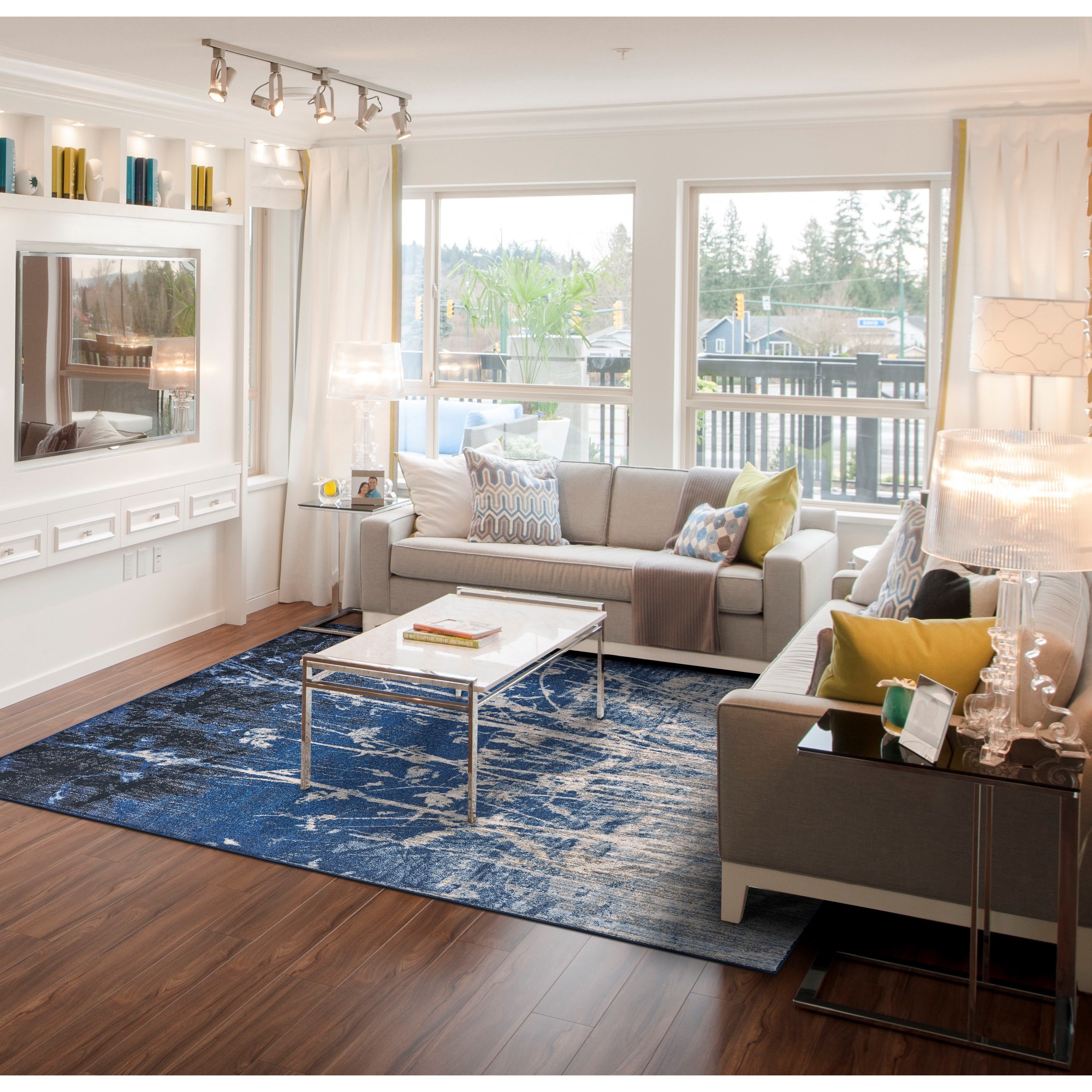 Feizy Rugs Milton Atlantic 7 10 X 11 Area Rug Sprintz Furniture Rugs