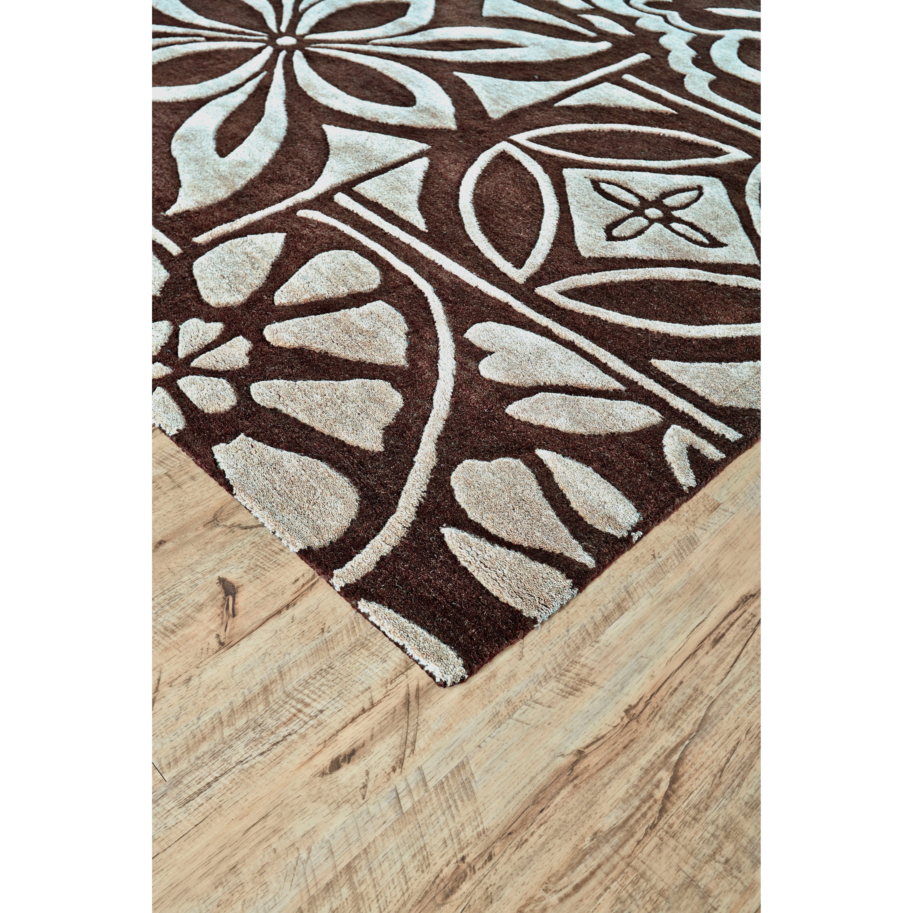 Feizy Rugs Portico Tan Brown 2 6 X 8 Runner Rug Sprintz Furniture Rugs
