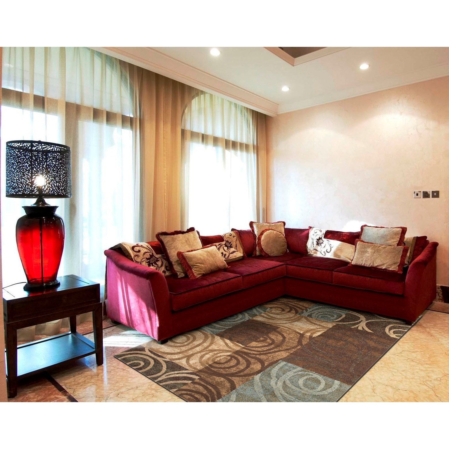 Feizy Rugs Rivington Chocolate 10 X 13 2 Area Rug Sprintz Furniture Rugs