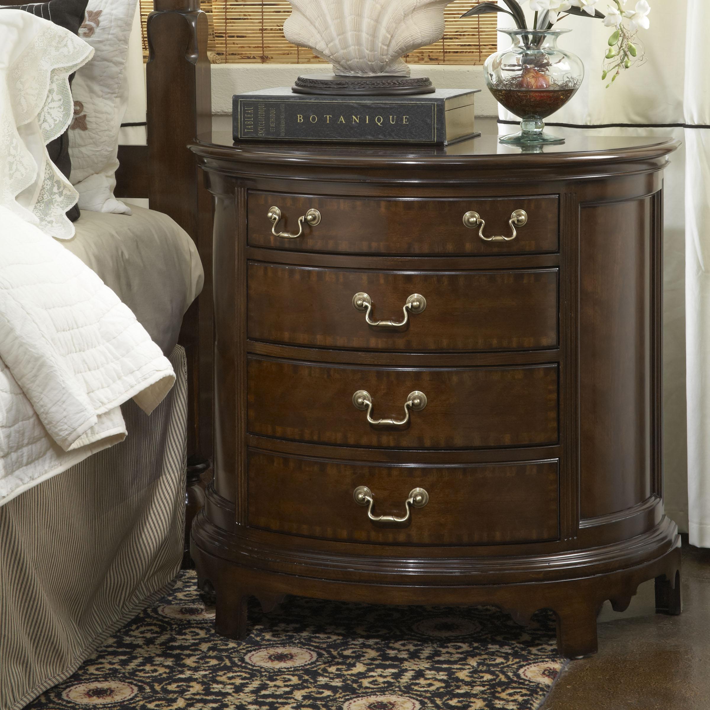 Belfort Signature Belmont Norfolk Demilune Chest With Four Drawers