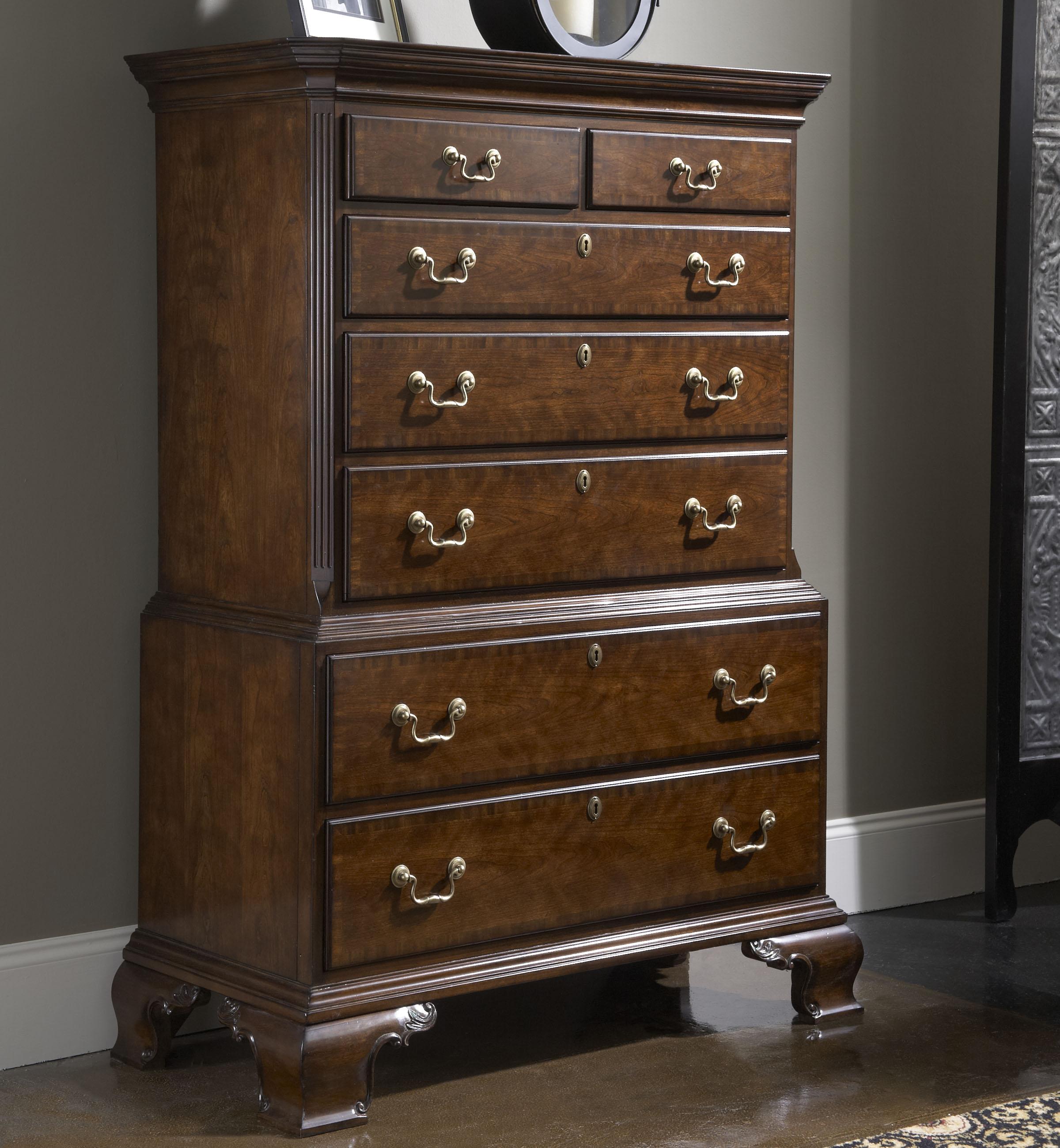 Fine Furniture Design American Cherry Hampton Chest On Chest With