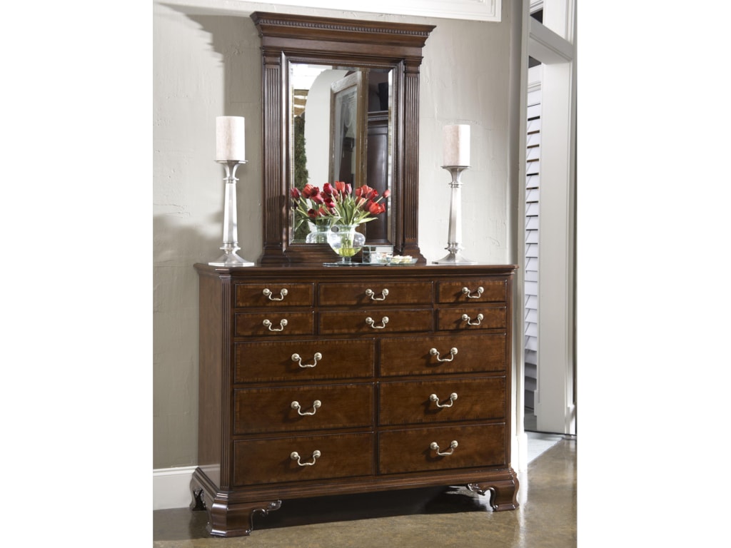 Fine Furniture Design American CherryDresser & Mirror Combo