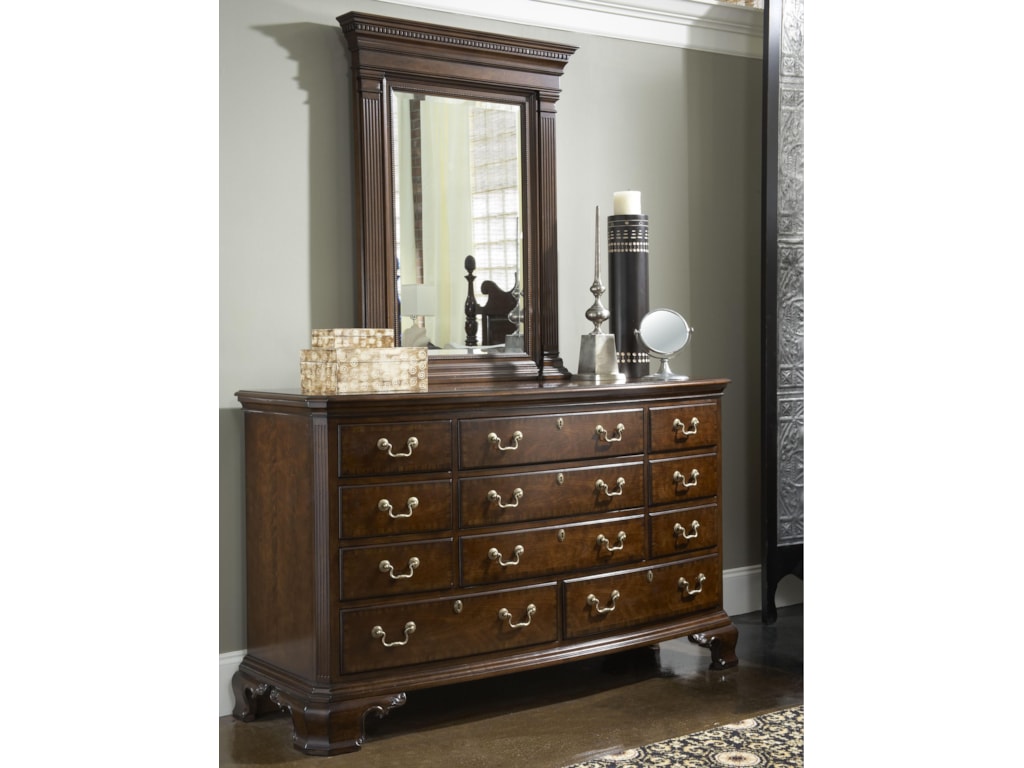 Fine Furniture Design American CherryDresser & Mirror Combo