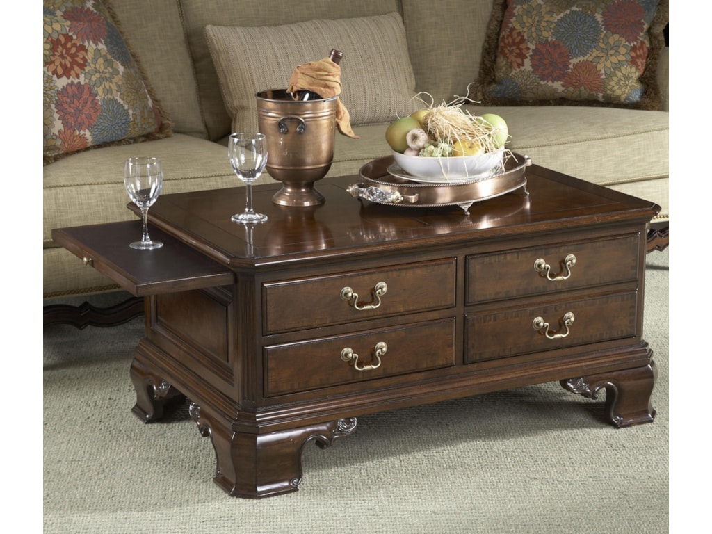 Fine Furniture Design American CherryStafford Storage Cocktail Table