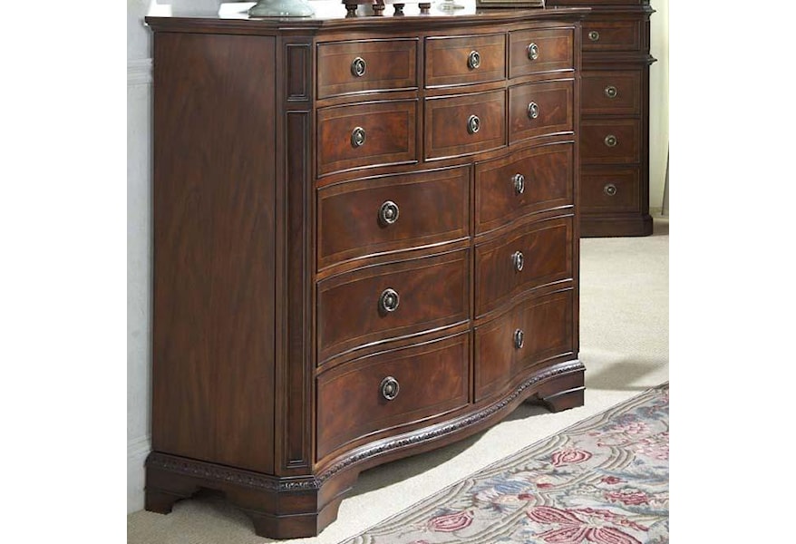 Fine Furniture Design Antebellum Twelve Drawer Double Dresser With