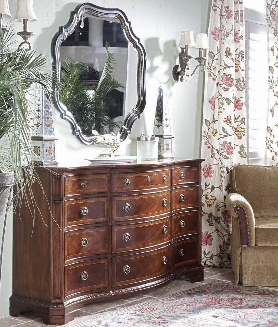 Belfort Signature Westview Classic Triple Dresser With Bowed Front