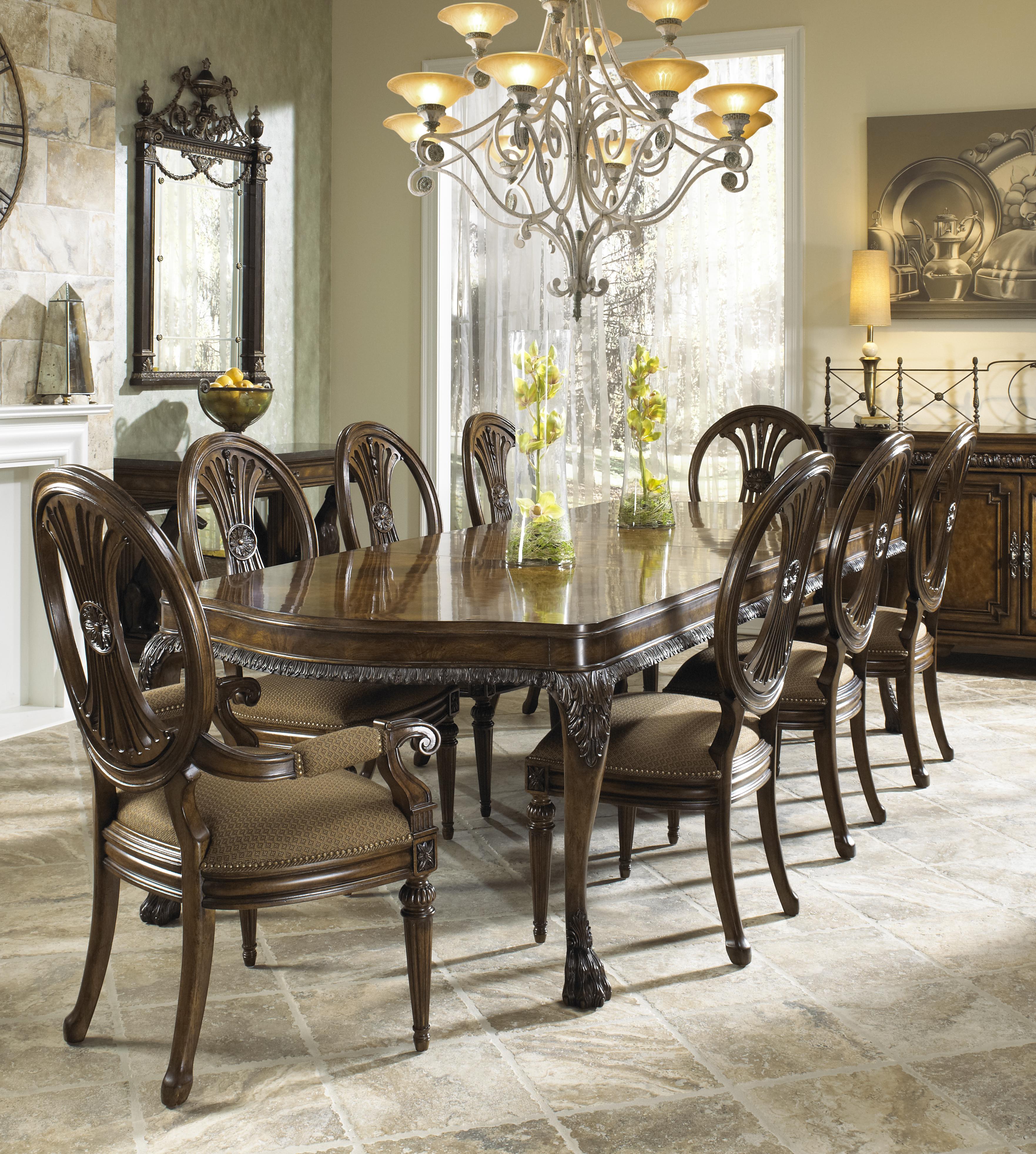 Michael Harrison Belvedere Nine Piece Formal Dining Set With Two