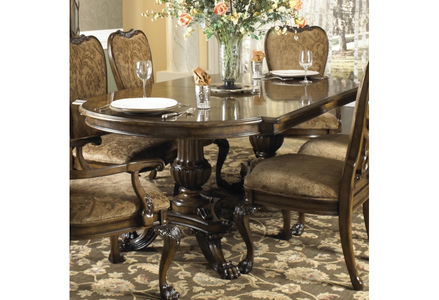 Fine Furniture Design Belvedere Formal Dining Table With Two