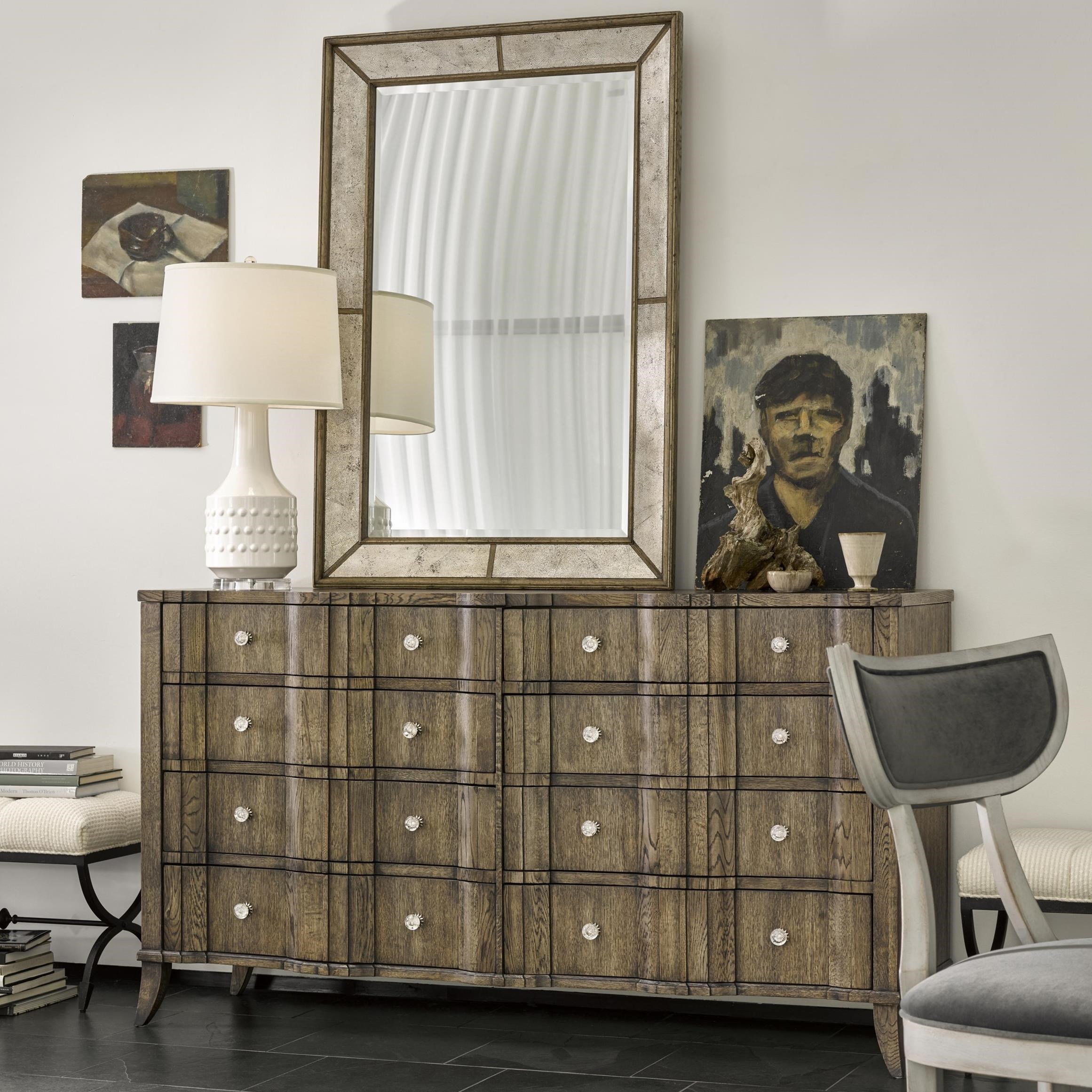 Michael Harrison Brentwood Theo Dresser And Kent Mirror Set With