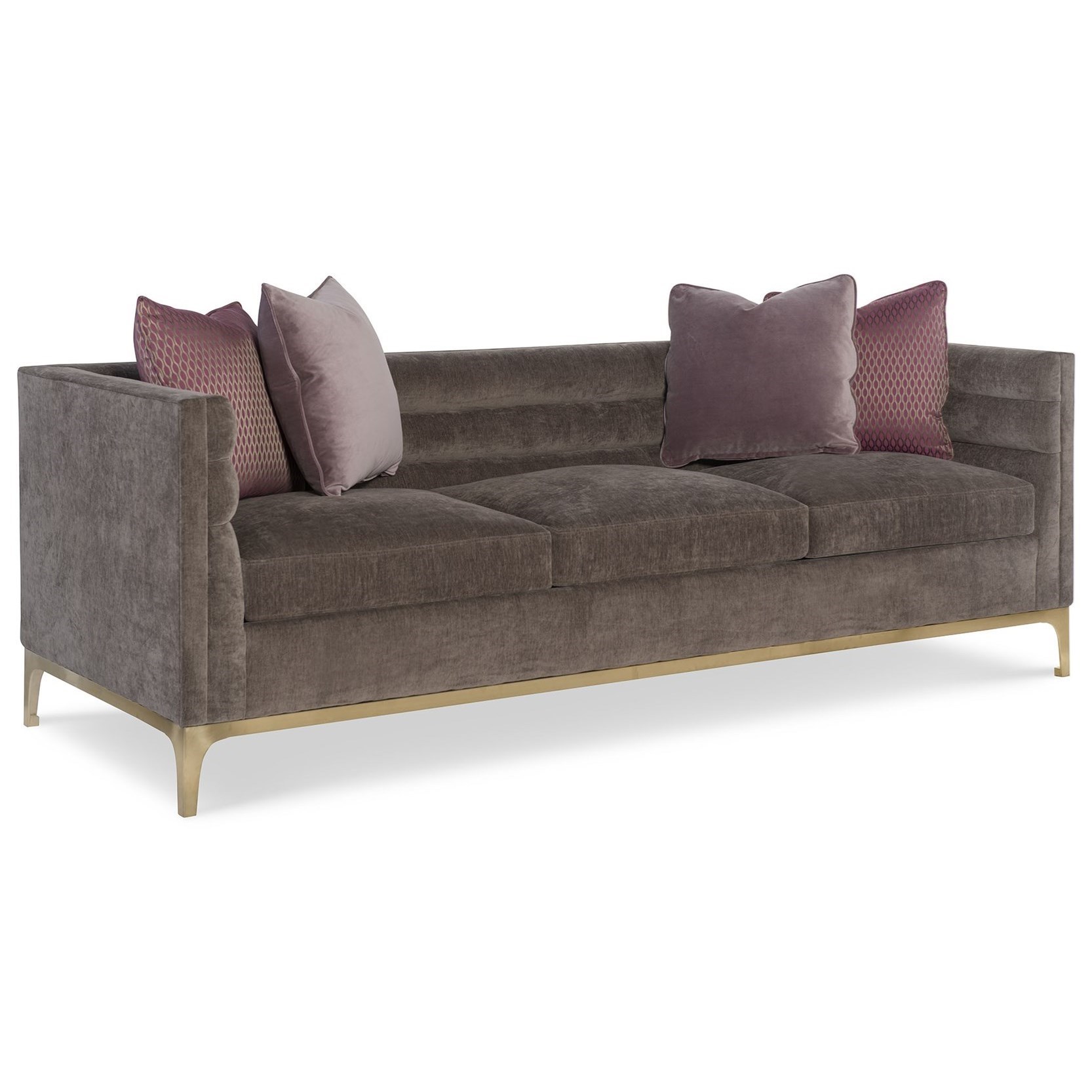 Fine Furniture Design Runaway Manhattan Channel Back Sofa With