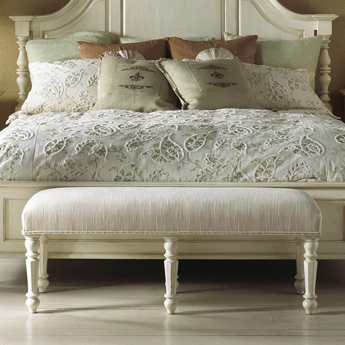 Fine Furniture Design Summer Home Classic Bed Bench Lagniappe Home Store Upholstered Benches