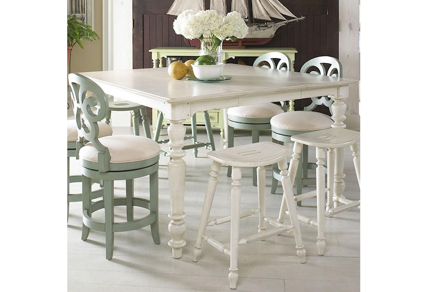 Fine Furniture Design Summer Home Casual High Low Dining Table