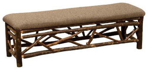 Fireside Lodge Hickory Bench Sadler S Home Furnishings Dining
