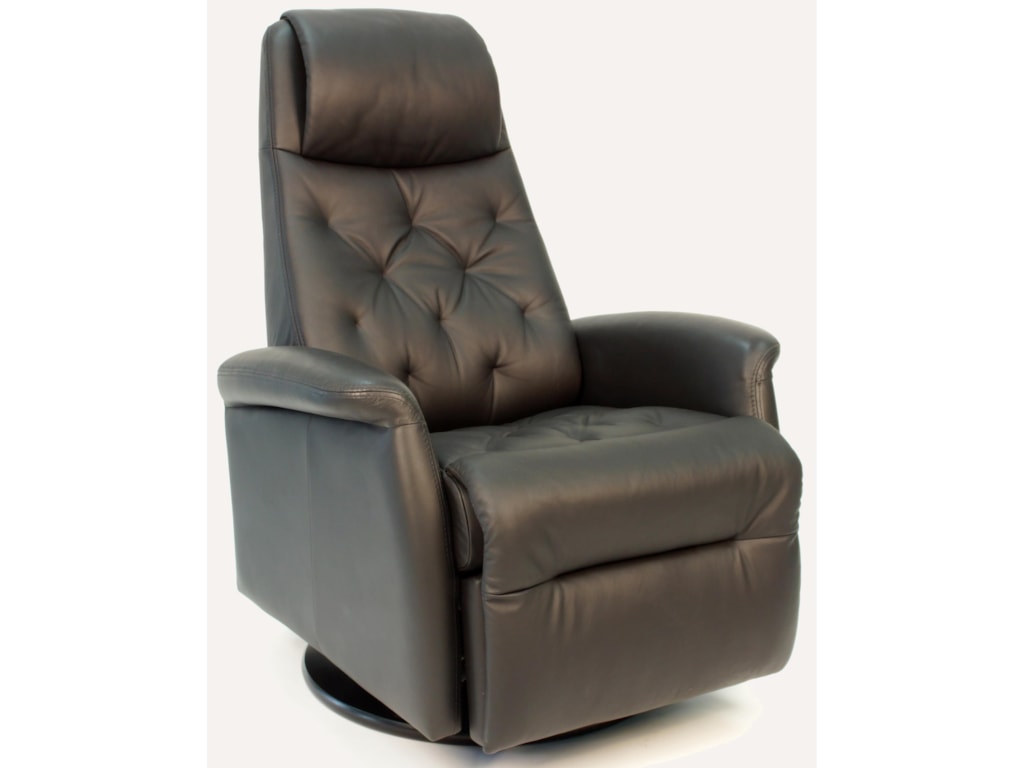 Fjords By Hjellegjerde City Small Contemporary Swivel Recliner Fjords By Hjellegjerde Citysmall Recliner