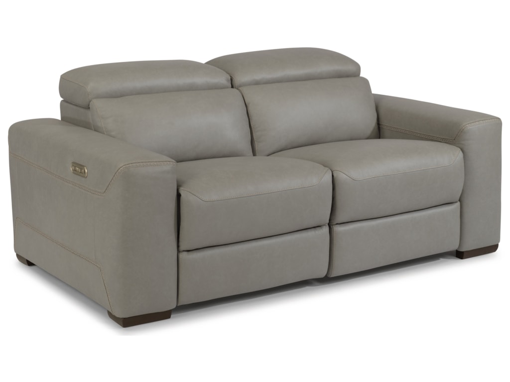 Flexsteel LexonSectional Reclining Loveseat