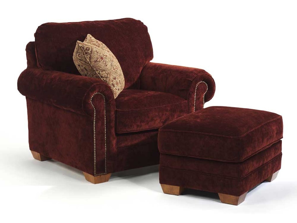 Flexsteel HarrisonChair and Ottoman