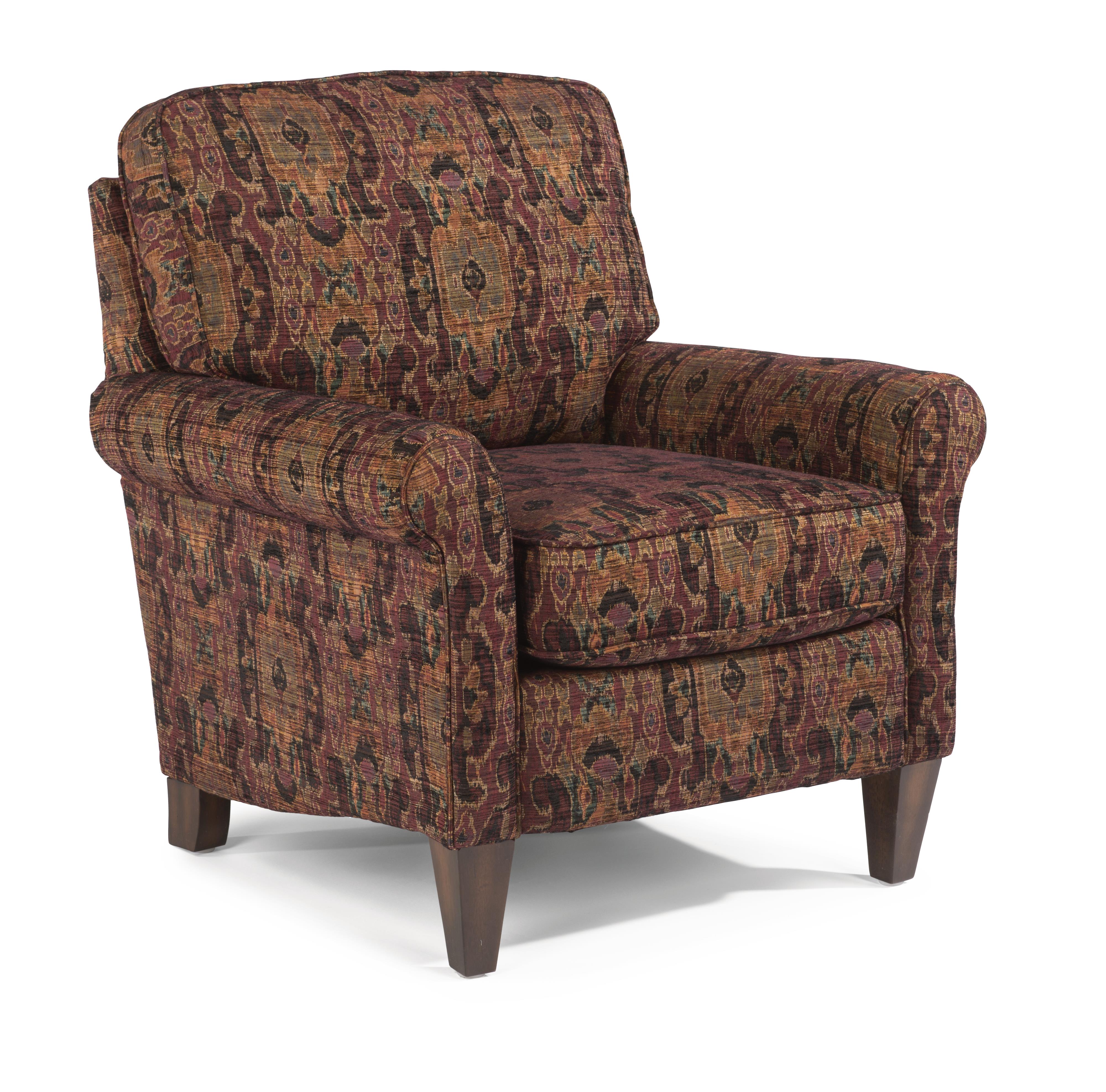Flexsteel Accents Harvard Chair Belfort Furniture Upholstered Chairs