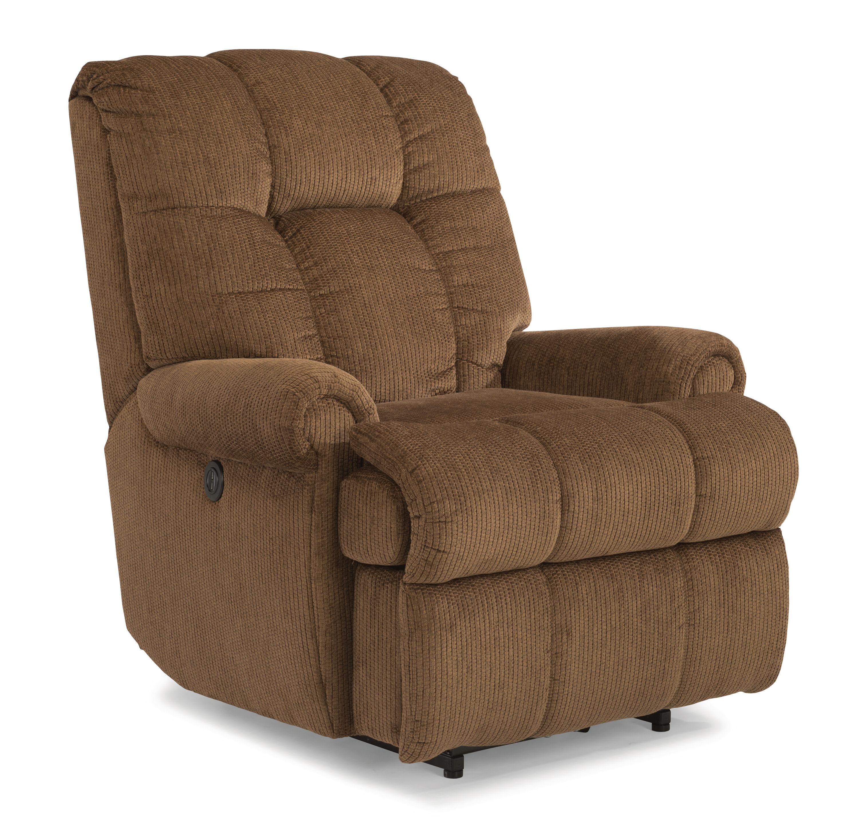 Flexsteel Accents Hercules Large Power Recliner Sheely S Furniture Appliance Recliners