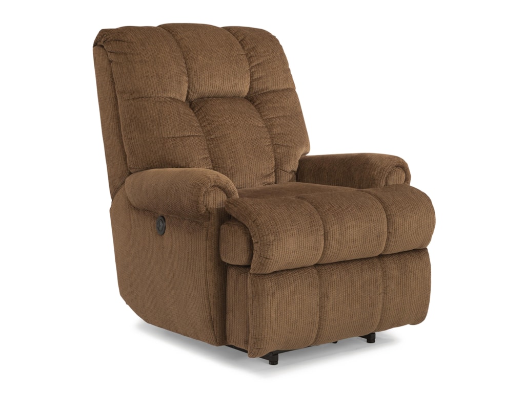 Flexsteel Accents Hercules Large Power Recliner Sheely S Furniture Appliance Recliners
