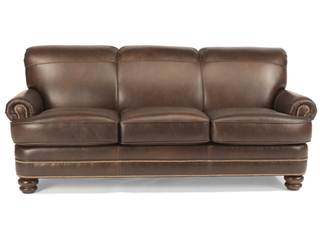 Bay Bridge Traditional Rolled Back Sofa By Flexsteel At Dunk Bright Furniture