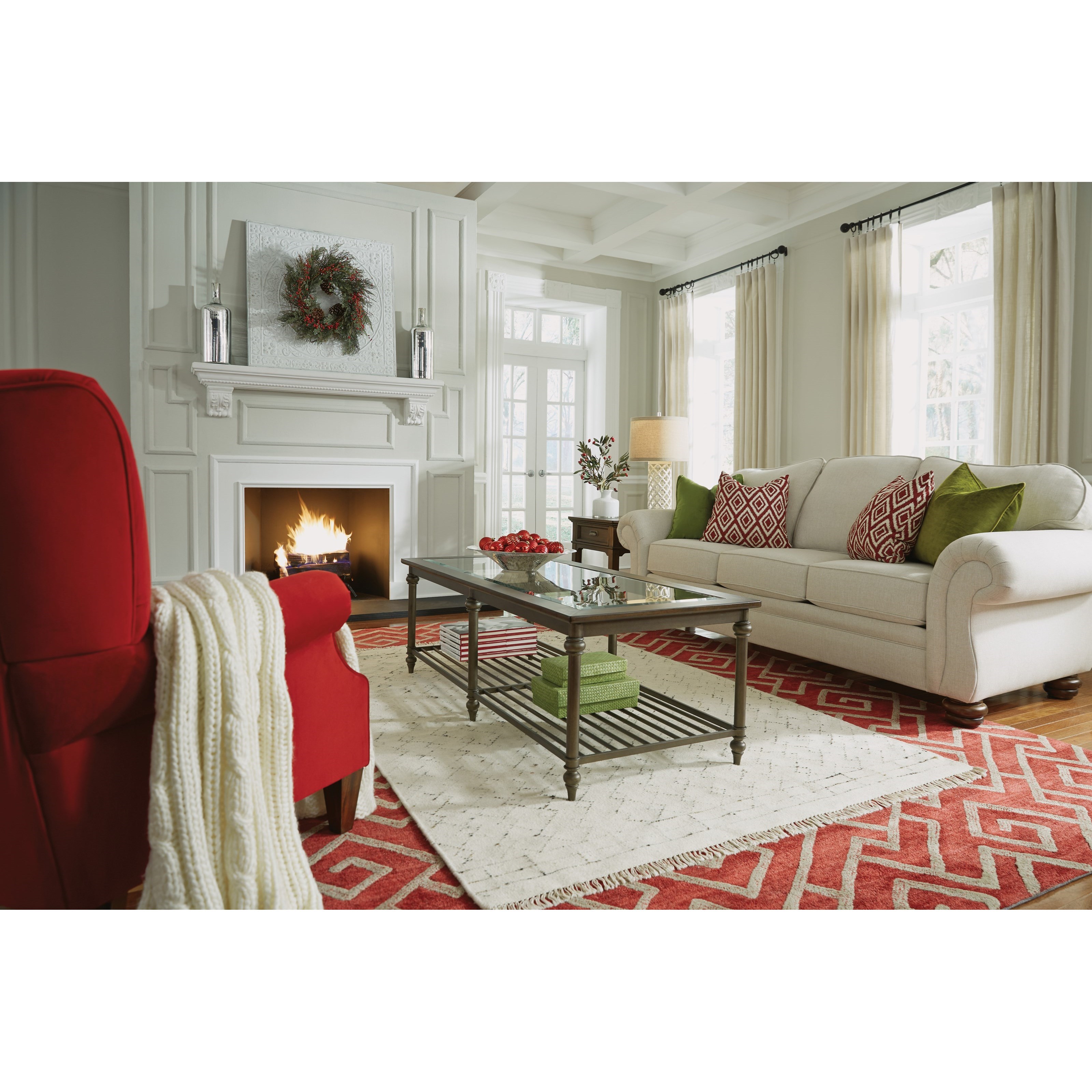 Flexsteel Bexley Traditional Sofa Wayside Furniture Sofas